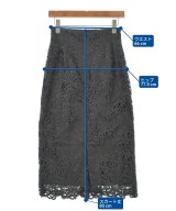 NATURAL BEAUTY BASIC（ナチュラルビューティーベーシック）ロング・マキシ丈スカート グレー サイズ:M レディース/2200614478129