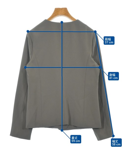 NATURAL BEAUTY BASIC（ナチュラルビューティーベーシック）カジュアルジャケット グレー サイズ:M レディース/2200610391019