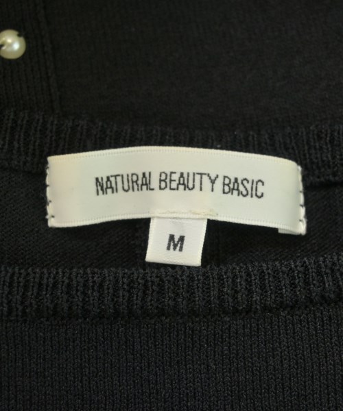 NATURAL BEAUTY BASIC（ナチュラルビューティーベーシック）ニット・セーター 黒 サイズ:M レディース/2200611865021