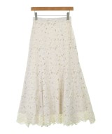 NATURAL BEAUTY BASIC（ナチュラルビューティーベーシック）ロング・マキシ丈スカート 白 サイズ:M レディース/2200604712011