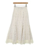 NATURAL BEAUTY BASIC（ナチュラルビューティーベーシック）ロング・マキシ丈スカート 白 サイズ:M レディース/2200604712011