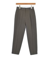 NATURAL BEAUTY BASIC（ナチュラルビューティーベーシック）スラックス 茶 サイズ:XS レディース/2200607178036