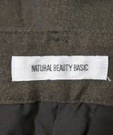 NATURAL BEAUTY BASIC（ナチュラルビューティーベーシック）スラックス 茶 サイズ:XS レディース/2200607178036