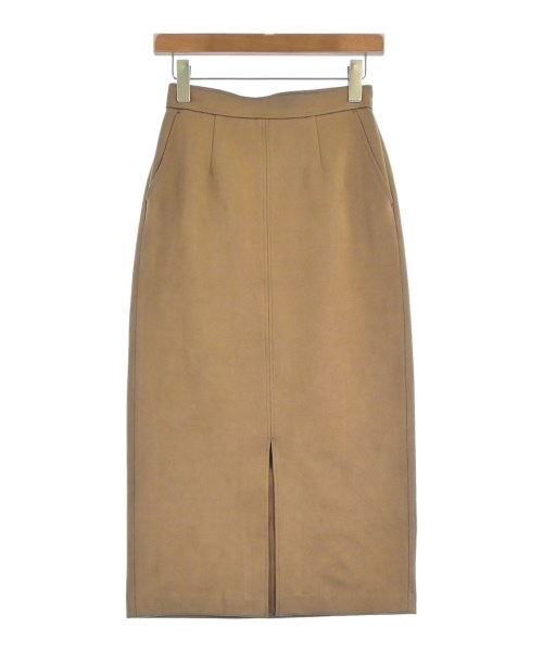 NATURAL BEAUTY BASIC(ナチュラルビューティーベーシック)ロング・マキシ丈スカート 茶 サイズ:PS(S位)/2200668983044