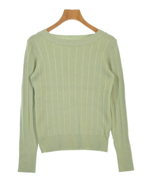 NATURAL BEAUTY BASIC(ナチュラルビューティーベーシック)ニット・セーター 緑 サイズ:M/2200670052028