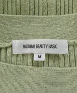 NATURAL BEAUTY BASIC（ナチュラルビューティーベーシック）ニット・セーター 緑 サイズ:M レディース/2200670052028