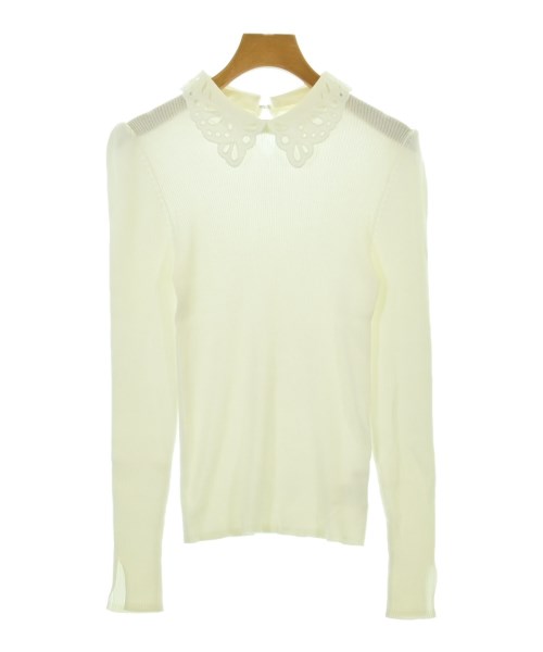 NATURAL BEAUTY BASIC(ナチュラルビューティーベーシック)ニット・セーター 白 サイズ:F/2200670503032