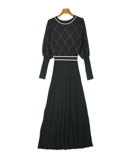 NATURAL BEAUTY BASIC(ナチュラルビューティーベーシック)ワンピース 黒 サイズ:M/2200667800021