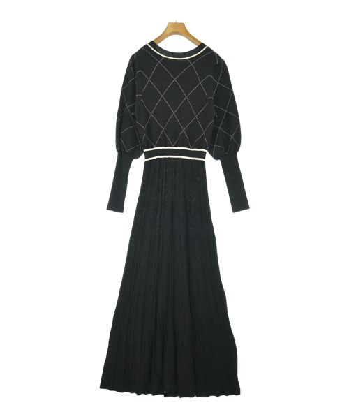 NATURAL BEAUTY BASIC（ナチュラルビューティーベーシック）ワンピース 黒 サイズ:M レディース/2200667800021