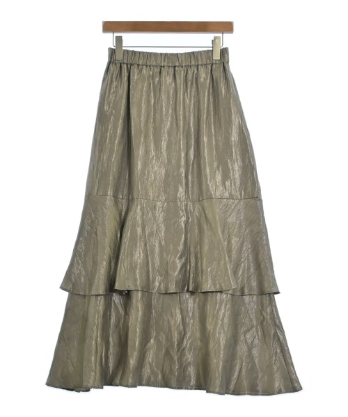 NATURAL BEAUTY BASIC(ナチュラルビューティーベーシック)ロング・マキシ丈スカート グレー サイズ:M/2200675237079