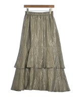 NATURAL BEAUTY BASIC（ナチュラルビューティーベーシック）ロング・マキシ丈スカート グレー サイズ:M レディース/2200675237079