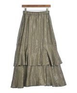 NATURAL BEAUTY BASIC（ナチュラルビューティーベーシック）ロング・マキシ丈スカート グレー サイズ:M レディース/2200675237079