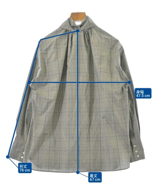 NATURAL BEAUTY BASIC（ナチュラルビューティーベーシック）ブラウス グレー サイズ:S レディース/2200672136047