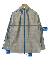 NATURAL BEAUTY BASIC（ナチュラルビューティーベーシック）ブラウス グレー サイズ:S レディース/2200672136047