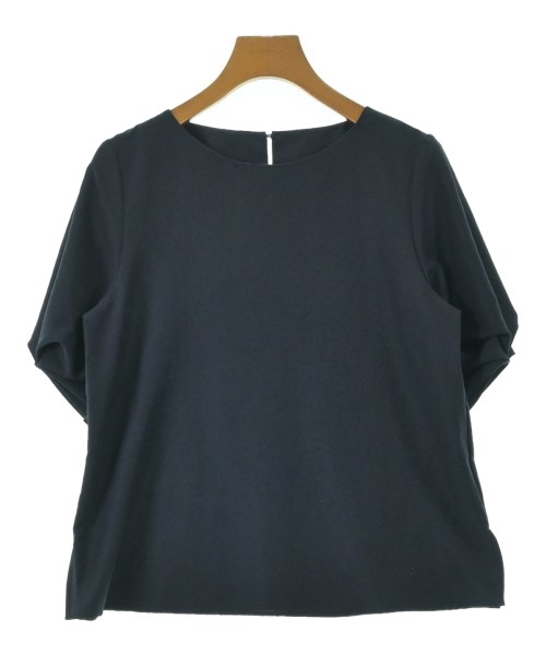 NATURAL BEAUTY BASIC(ナチュラルビューティーベーシック)ブラウス 紺 サイズ:S/2200674398061