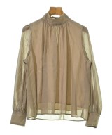 NATURAL BEAUTY BASIC（ナチュラルビューティーベーシック）ブラウス ベージュ サイズ:M レディース/2200672466076