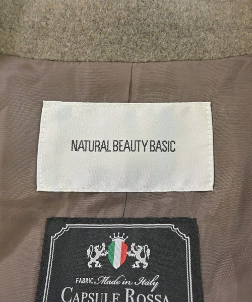 NATURAL BEAUTY BASIC（ナチュラルビューティーベーシック）チェスターコート 茶 サイズ:M レディース/2200676307016