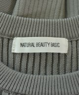 NATURAL BEAUTY BASIC（ナチュラルビューティーベーシック）ニット・セーター グレー サイズ:F レディース/2200675516051