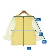 NATURAL BEAUTY BASIC（ナチュラルビューティーベーシック）Tシャツ・カットソー 黄 サイズ:M レディース/2200672195129