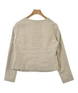 NATURAL BEAUTY BASIC（ナチュラルビューティーベーシック）ノーカラージャケット ベージュ サイズ:S レディース/2200670861026