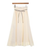 NATURAL BEAUTY BASIC（ナチュラルビューティーベーシック）ロング・マキシ丈スカート 白 サイズ:S レディース/2200677613024