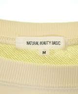 NATURAL BEAUTY BASIC（ナチュラルビューティーベーシック）スウェット 白 サイズ:M レディース/2200675016148