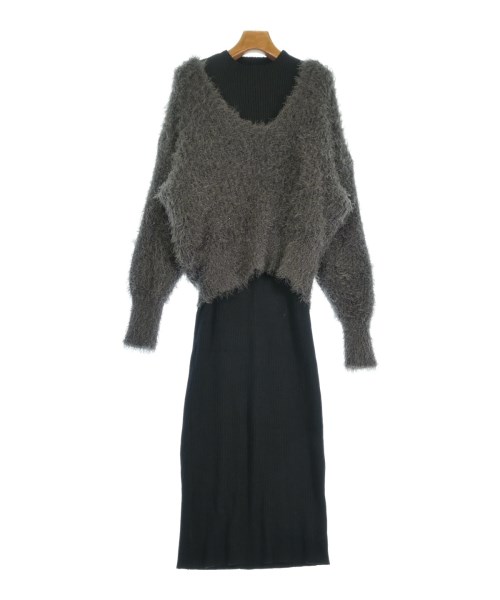 NATURAL BEAUTY BASIC(ナチュラルビューティーベーシック)ワンピース グレー サイズ:M/2200670610051