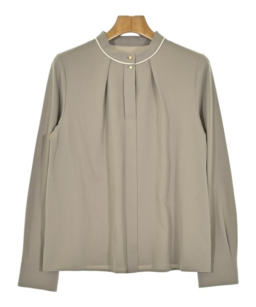 NATURAL BEAUTY BASIC(ナチュラルビューティーベーシック)ブラウス グレー サイズ:S/2200677237022