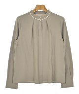 NATURAL BEAUTY BASIC（ナチュラルビューティーベーシック）ブラウス グレー サイズ:S レディース/2200677237022