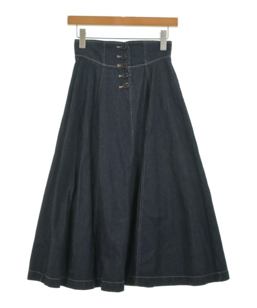 NATURAL BEAUTY BASIC(ナチュラルビューティーベーシック)ロング・マキシ丈スカート 紺 サイズ:PS/2200680108029