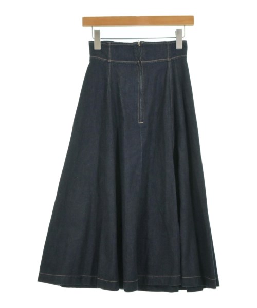 NATURAL BEAUTY BASIC（ナチュラルビューティーベーシック）ロング・マキシ丈スカート 紺 サイズ:PS レディース/2200680108029