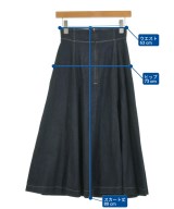 NATURAL BEAUTY BASIC（ナチュラルビューティーベーシック）ロング・マキシ丈スカート 紺 サイズ:PS レディース/2200680108029