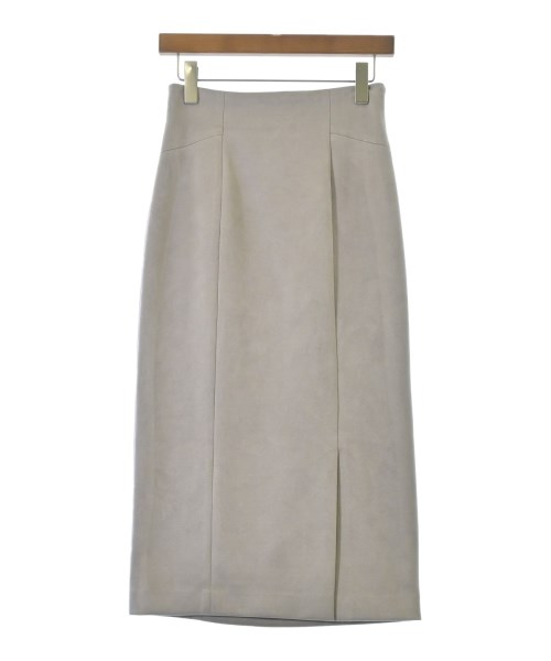 NATURAL BEAUTY BASIC(ナチュラルビューティーベーシック)ロング・マキシ丈スカート 紫 サイズ:M/2200674843011