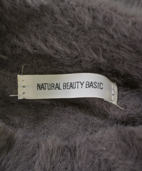 NATURAL BEAUTY BASIC（ナチュラルビューティーベーシック）ニット・セーター グレー サイズ:F レディース/2200677735054
