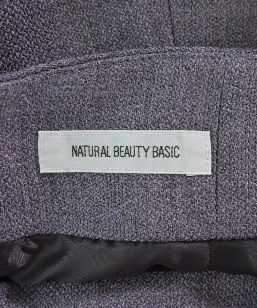 NATURAL BEAUTY BASIC（ナチュラルビューティーベーシック）ロング・マキシ丈スカート 紫 サイズ:S レディース/2200678481134