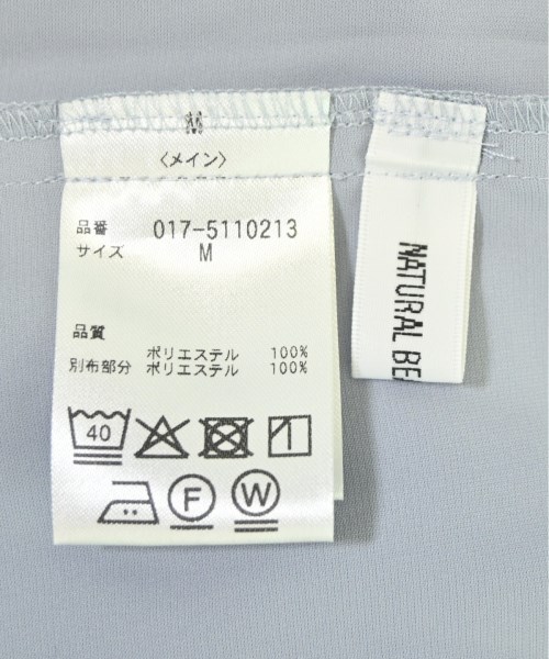 NATURAL BEAUTY BASIC（ナチュラルビューティーベーシック）ブラウス 青 サイズ:M レディース/2200690398038