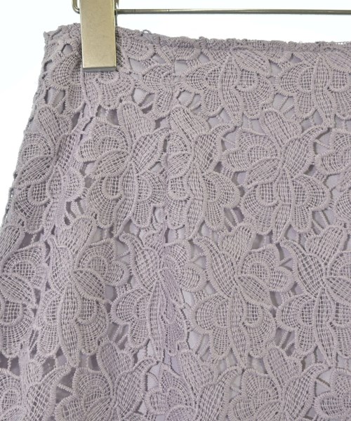 NATURAL BEAUTY BASIC（ナチュラルビューティーベーシック）ロング・マキシ丈スカート 紫 サイズ:M レディース/2200690398137