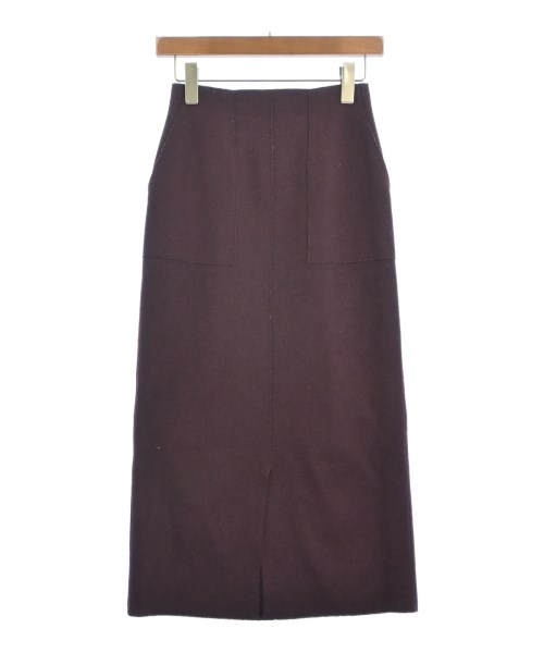 NATURAL BEAUTY BASIC(ナチュラルビューティーベーシック)ロング・マキシ丈スカート 紫 サイズ:S/2200694311026