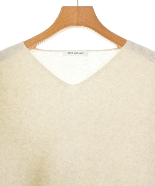 NATURAL BEAUTY BASIC（ナチュラルビューティーベーシック）ニット・セーター 白 サイズ:F レディース/2200676023053