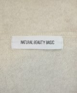 NATURAL BEAUTY BASIC（ナチュラルビューティーベーシック）ニット・セーター 白 サイズ:F レディース/2200676023053