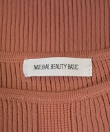 NATURAL BEAUTY BASIC（ナチュラルビューティーベーシック）ニット・セーター 赤 サイズ:F レディース/2200693299028