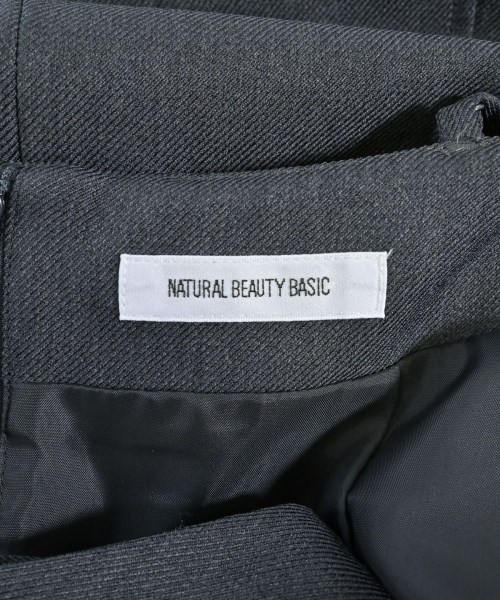NATURAL BEAUTY BASIC（ナチュラルビューティーベーシック）ワンピース グレー サイズ:M レディース/2200688216122