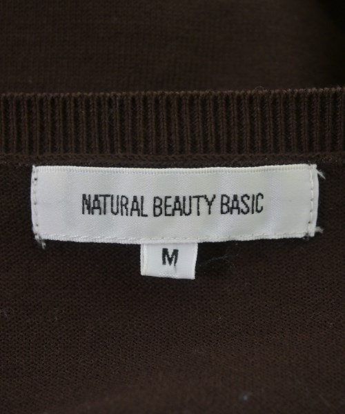 NATURAL BEAUTY BASIC（ナチュラルビューティーベーシック）ニット・セーター 茶 サイズ:M レディース/2200692997086