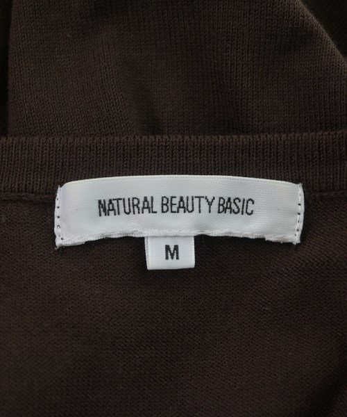 NATURAL BEAUTY BASIC（ナチュラルビューティーベーシック）カーディガン 茶 サイズ:M レディース/2200692997093