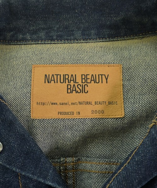 NATURAL BEAUTY BASIC（ナチュラルビューティーベーシック）デニムジャケット 紺 サイズ:L メンズ/2200695904180
