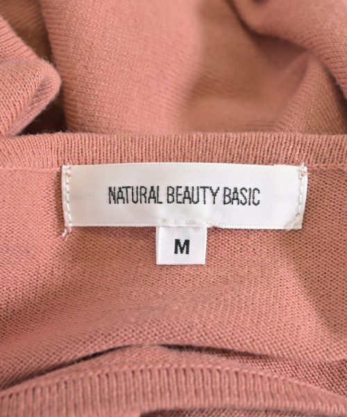 NATURAL BEAUTY BASIC（ナチュラルビューティーベーシック）ニット・セーター ピンク サイズ:M レディース/2200691473031