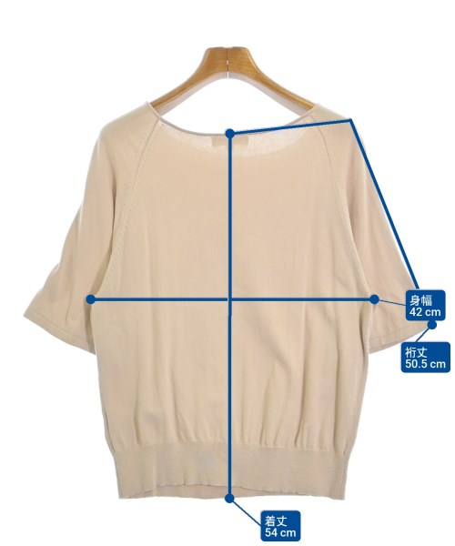 NATURAL BEAUTY BASIC（ナチュラルビューティーベーシック）ニット・セーター ピンク サイズ:M レディース/2200691473048