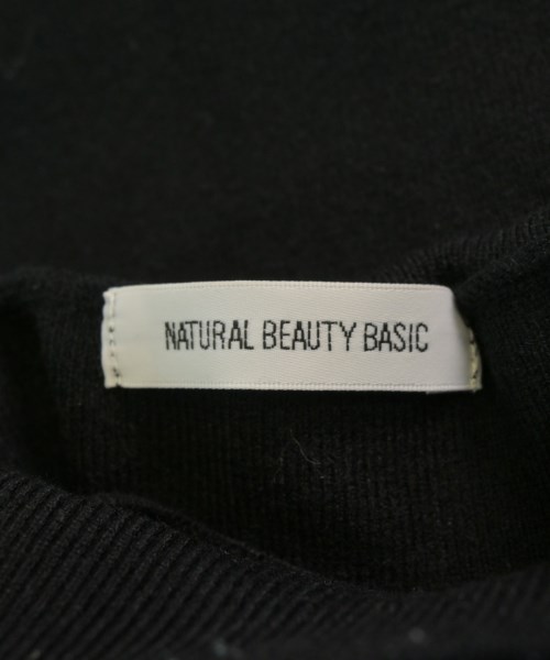 NATURAL BEAUTY BASIC（ナチュラルビューティーベーシック）ニット・セーター 黒 サイズ:FR レディース/2200693445050