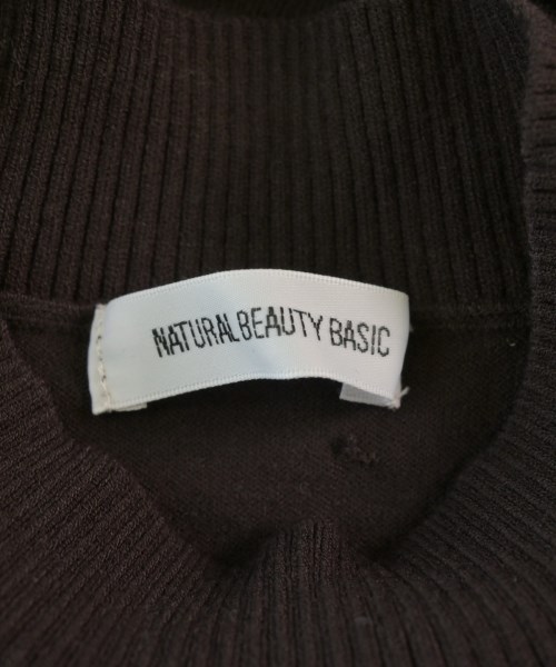 NATURAL BEAUTY BASIC（ナチュラルビューティーベーシック）ブラウス 茶 サイズ:F レディース/2200696395017