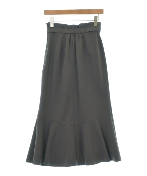 NATURAL BEAUTY BASIC（ナチュラルビューティーベーシック）ロング・マキシ丈スカート グレー サイズ:M レディース/2200696395024